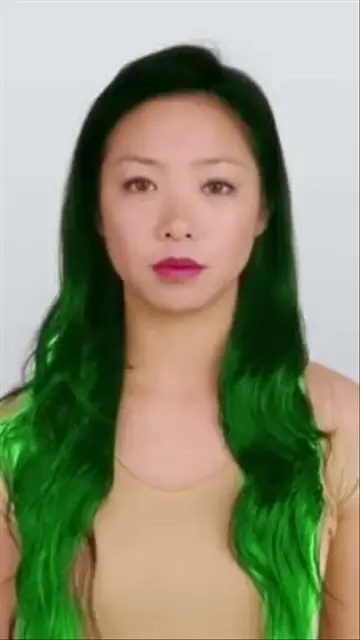 Witch Green Hair