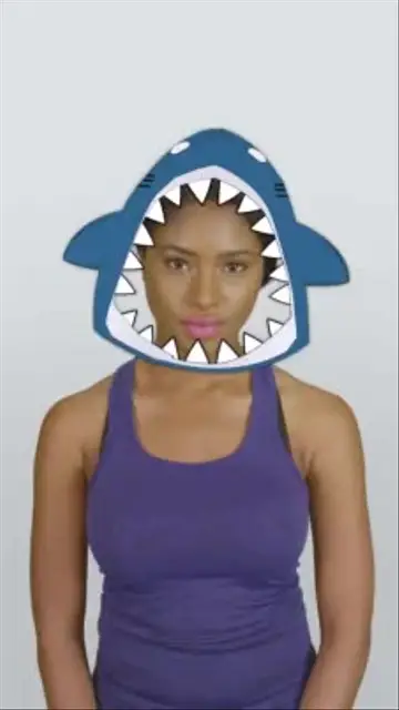 shark hat pelat