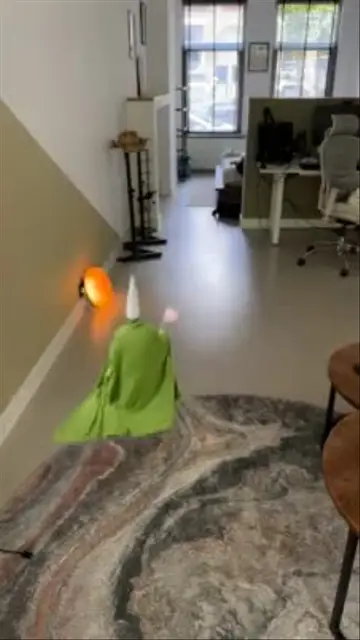 TINY GREEN WIZARD