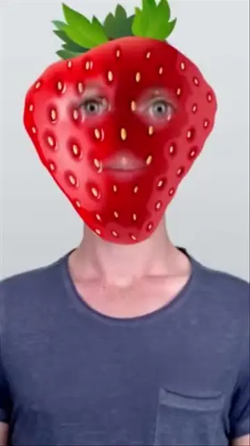 face strawberry